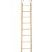 Nobby Wooden ladder 8 rungs 34 x 7 cm - Buy Online on SooperMarket.com