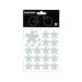 RydeSafe Reflective Decals - Flowers Kit White