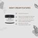 Night Cream for Face - Niacinamide & Hyaluronic Acid - Nourishing & Soothing Anti-Aging Moisturizer - 2 Fl Oz - Buy Online on SooperMarket.com