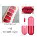 Korean Lip Gloss Mini Lip Tint Stain Set - Long Lasting & High Pigment - 5 Colors - Moisturizing Velvet Lip Tint - Matte Liquid Lipstick - 2 Fl Oz - Buy Online on SooperMarket.com