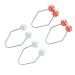 Dimple Maker Tool Easy to Use Upgraded Smile Muscle Exercise Dimple Trainer Practical for Facial Cheeks (Red + Blue)