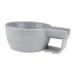 Mag Ideal Razor shell razor cup for wet shaving portable durable smooth soap shell shaving soap mug for father friend birthday men gray