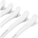 Hair Styling Clips Plastic Sturdy White Practical Duckbill Hair Clip for Hairstyling - Buy Online on SooperMarket.com