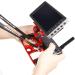 Anbee Foldable Aluminum Tablet Stand with Lanyard for DJI Drones - Red - Buy Online on SooperMarket.com