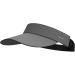 Clape UV Protection Visor Cap - Quick-Drying Adjustable Sun Shield for Golf & Tennis - Summer Outdoor Visor in Dark Gray (RNKD01) - Buy Online on SooperMarket.com