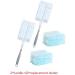 TAMOSH 60Pcs Duster Refills Electrostatic Duster Disposable Dusting Tools for Cleaning with 2 Handles for Home Ceiling Furniture Multi- Dusting - Buy Online on SooperMarket.com