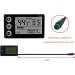 S866 Electric Bicycle LCD Display Meter - 24V 36V 48V E-Bike Control Panel with Waterproof Plug and UART Communication Protocol - Buy Online on SooperMarket.com