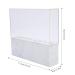 8 Holes Tweezers Holder | Tweezer Display Stand & Storage Rack with Dust Cover for Lash Extensions | Salon & Home Use (White - Buy Online on SooperMarket.com