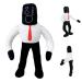 Skibidi Toilet Plush Toys Stuffed Skibidi-Toilet Plush Figure Radio Man Camera Titan Man Titan Speakerman Plush Toys Funny Game Cartoon Stuffed Plush Doll for Game Fans Girls Boys Birthday Gifts