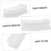 Mikinona Nail Brush Cleaning Scrubber Manicure Fingernail Scrubber Fingernail Clean Fingernail Scrubber Brush Nail Manicure Brush Foot Scrub Brush Handle White Small Brush Polyester - Buy Online on SooperMarket.com