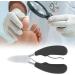 Professional Pointed Head Stainless Steel Nail Scissors for Thick and ingrown Surgical Grade toenail Clippers forParonychia Hard Nails for Men and Women Elderly with Easy Grip Rubber Handle - Buy Online on SooperMarket.com