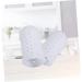 BESPORTBLE Silicone Gel High Heel Protectors - 6 Pairs/12pcs Toe Caps for Running & Protection Tools - White 4.5X2.1 cm - Buy Online on SooperMarket.com
