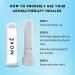 MOXE Rose Essential Oil Nasal Inhaler - Therapeutic Aromatherapy for Calmness and Mood Elevation - Made in USA (1 Pack) - Buy Online on SooperMarket.com