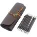 DGOl 8pcs Tungsten Steel Stone Carving Kit - Engraving Tool Set for Limestone, Slate, Alabaster - Chisel Blade Cutting Set - Buy Online on SooperMarket.com