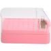 Nail Drill Bits Cleaning Brush Holder 30 Holes Space Saving Dust Proof Nail Drill Bit Holder for Nail Salon for Nail Technician (Roseate) - Buy Online on SooperMarket.com