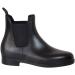 Lazura - Jodhpur Winter Equestrian Boetettes Basic |Men & women ankle boots |With teddy plush feed & pull-on |Black Chelsea boots made of synthetic leather |Size 43 riding skates