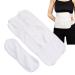 Buy Organic White Castor Oil Wrap Pack for Waist & Neck - Reusable Adjustable Promotes Relaxation & Digestion - International Shipping Available - Buy Online on SooperMarket.com