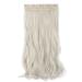 Buy Sego 60cm Clip-In Hair Extensions | Wavy Platinum Blonde | Full Head Natural Look - Buy Online on SooperMarket.com