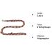 Dogeline Double Leash Practice Line for Medium Dogs - Durable 3.50m Navajo Style - 39 Colors Available - Up to 45kg - Buy Online on SooperMarket.com