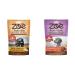 Zoe Tender Bites Peanut Butter and Banana | Zoe Tender Chunks (Cheese and Bacon - Grilled Cheese & Bacon Cheese/Bacon) Peanut Butter & Banana Bites + Chunks 5.3-Ounce