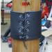 Wing Chun Wooden Dummy Punch Pad | Kung Fu Training Boxing Kick Pad - Black - Buy Online on SooperMarket.com