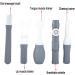 Silicone Mouth Muscle Trainer: 5 Tools for Effective Tongue and Jaw Strength Training - Buy Online on SooperMarket.com