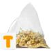 Premium Chamomile Flower Pyramid Tea Bags | 40 Pyramid Tea Bags | Soothing and relaxing | Helps Bloating & Digestion | Improves Sleep | Whole Flower Caffeine Free Gluten Free | Resealable Pouch - Buy Online on SooperMarket.com