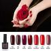 AQUAPURITY PHOERA UV Gel Nail Polish Soak off Color Gellish Base Top Tempered Matte Coat Long Lasting Varnish Manicure Art Polishes Non Smudge Formula 8ML (132 CANDIED) - Buy Online on SooperMarket.com
