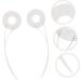 Beavorty 6 Pcs Hair Rollers Electric Appliances Ceramic Coil Hair Cutting Machine Hairdressing Device Part Heating Coil Flat Iron Ceramic Coil Replacement Metal Ceramics White Hair Clipper 9.5X2.5CMx3pcs Whitex3pcs - Buy Online on SooperMarket.com