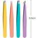 Precision Eyebrow Tweezers Set - 4-Piece Stainless Steel Cutting Tool for Short Hair & Ingrown Hair Removal - Buy Online on SooperMarket.com