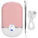 Buy Mini Fan - Multifunctional Eco-Friendly Eyelash Extension Fan for Nail Art (Pink) - International Shipping Available - Buy Online on SooperMarket.com