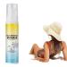 100ml Bronzer Tanning Mousse Cream Moisturizing No Streaks Self Tanning Mousse Fast-Dry Instant Fake Tan Sunless Tanning Lotion