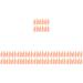 6 Sets Gel Loop Correctors Women Overlapping Cured Straightener Support Mallet Separators White Tool Relief for Curved Hammertoe Crest Cushion Straighteners Skinx6pcs 6.1X2.2X2CMx6pcs