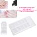 100pcs Nail Art Kit Set | Wrong Nail Tips & Nail Fixed Clip for Perfect Nail Designs - Buy Online on SooperMarket.com