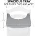 Hauck Alpha+ Wooden Tray Grey - FSC Certified Beechwood Highchair Tray - Buy Online on SooperMarket.com
