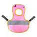 Dongker chicken vest waterproof chicken saddle warning vest for hens pet reflective vest adjustable hen clothes poultry poultry apple for pet protection spring for chicken and duck pink