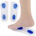 Buy Silicone Insoles - Invisible Gel Heel Cushions for Pain Relief | Breathable Anti-Sweat Comfort - Buy Online on SooperMarket.com
