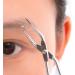 Stainless Steel Eyebrow Scissor & Tweezer Set for Precision Hair Removal - Ideal for Women & Men - Buy Online on SooperMarket.com