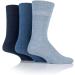 COSHAL 3 Pairs Womens Diabetic Socks wide Honey Comb top soft cuff Ankle Medium-Elastic Grip Soft Toe cosy feel for sensitive feet Legs Non-Binding Circulatory Socks SIZE (4-7) One Size Blue ( 3 Pairs ) - Buy Online on SooperMarket.com