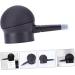 FOYTOKI 3 Pcs Silicone Nozzle Hair Fiber Spray Hair Fiber Pump Shaper Hairspray Spray Tool Black Plastic Abs - Buy Online on SooperMarket.com