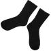 Non Binding Care Socks ANGGREK Foot Care Cotton Socks Non Binding Ankle Care Socks Moisture Wicking Cushion Socks for Elderly Women(Black)