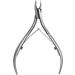 STERLING Cuticle Nippers | Double Spring | Extra Shaft | Stainless Steel | ST-12959 | Silver (5 mm) - Buy Online on SooperMarket.com