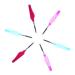 NOLITOY 18 Pcs Collapsible Eyelash Comb Eyebrow and Eyelash Makeup Tool Eye Mascara Brow Lamination Comb Eyelash Mascara Eye Spoolie Brush Brow Comb Makeup Brush Folding Lash Comb Plastic 10x1.5cmx3pcs