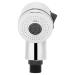 Handheld Hair Salon Shampoo Basin Faucet Hair Salon Shampoo Adapter Shower Head Accessory Hair Washing Sprayer Head for Shampoo Bed Chairs (Side Switch Type)