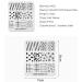 Alexnailart Nail Stamping Plate - Fashion 075 | Premium Nail Art Transfer Stencils for DIY Manicure - Buy Online on SooperMarket.com