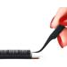 DASSEN Lashes Extension Tweezers Isolations tweezer Volume Lashes Tweezers Precision Slanted Straight Tip for Isolation Classic Lash Extensions Pointed Lash Tweezers for Eyelash Extensions (Black2-1) - Buy Online on SooperMarket.com