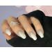 Zaubern gel4Home nail foils 16 pieces nail wraps (Silver Baby)