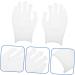 OSALADI 12pairs Gloves Paraffin Bath Mittens Christmas Santa Costume Santa Cosplay Costume Wax Bath Liners Paraffin Wax Liners Advanced Work Cotton Yarn White Labor Protection Cotton - Buy Online on SooperMarket.com