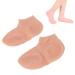 Moisturizing socks angrek highly elastic moisturizing gel socks Nourishing fine wrinkle reduction Foot care socks moisturizing gel ankle boots (L)