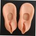 minkissy 2 Pairs Plantar Inserts Silicone Socks Foot Care Insoles for Plantar Spa Gel Socks Spa Moisture Socks Heel Socks for Cracked Heels Room Socks Elastic Heel Cover - Buy Online on SooperMarket.com
